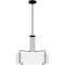 Quoizel Pendant Pendant 4 Lights Matte Black QP5596MBK - alternate 1